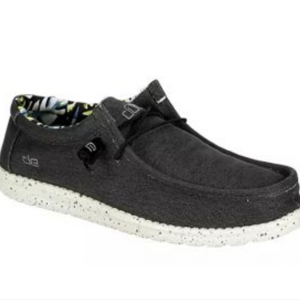 Hey Dude Mens Wally Stretch Loafer slip on shoes sz 8